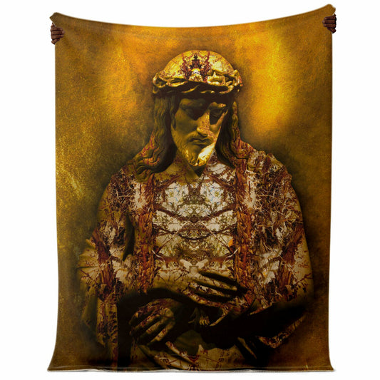 Gilded Jesus Blanket