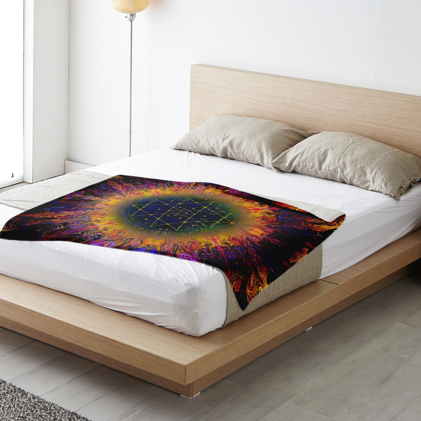 Sri Yantra Blanket