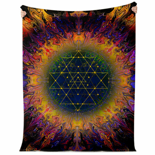 Sri Yantra Blanket