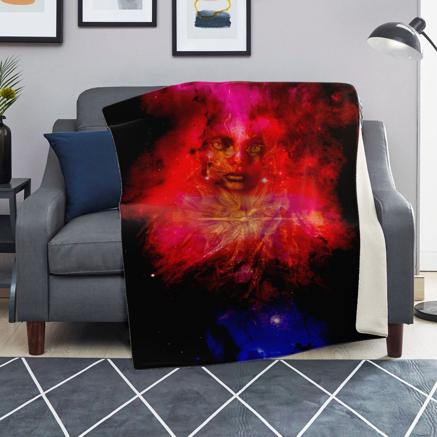 Cosmic Priestess Blanket