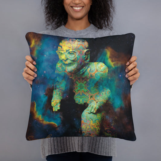 Cosmic Traveler Basic Pillow