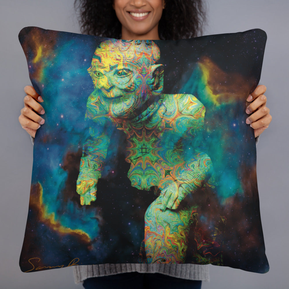 Cosmic Traveler Basic Pillow