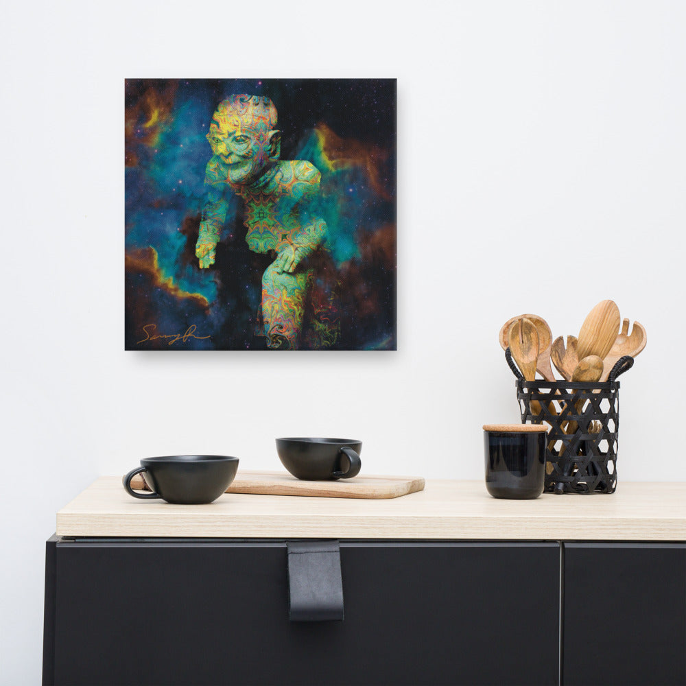 Cosmic Traveler Unframed Canvas