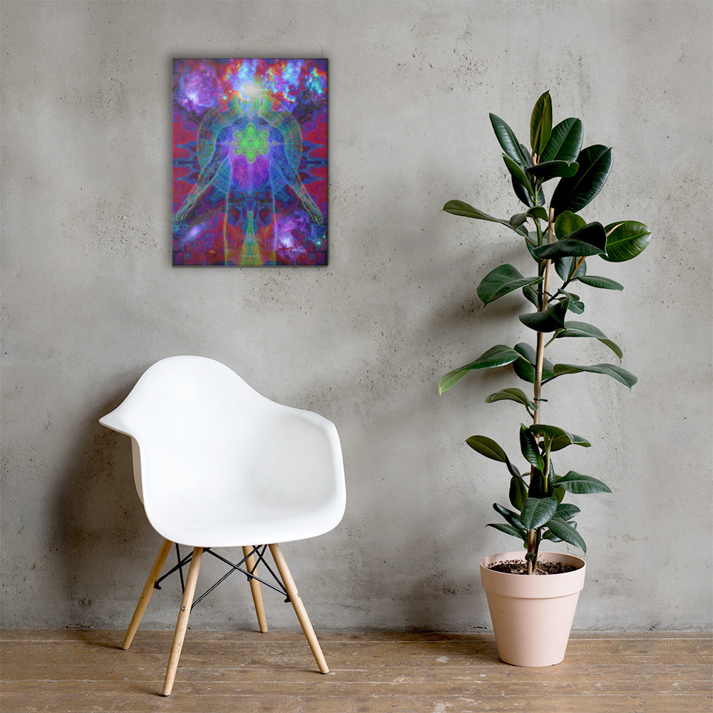 Metatron unframed canvas