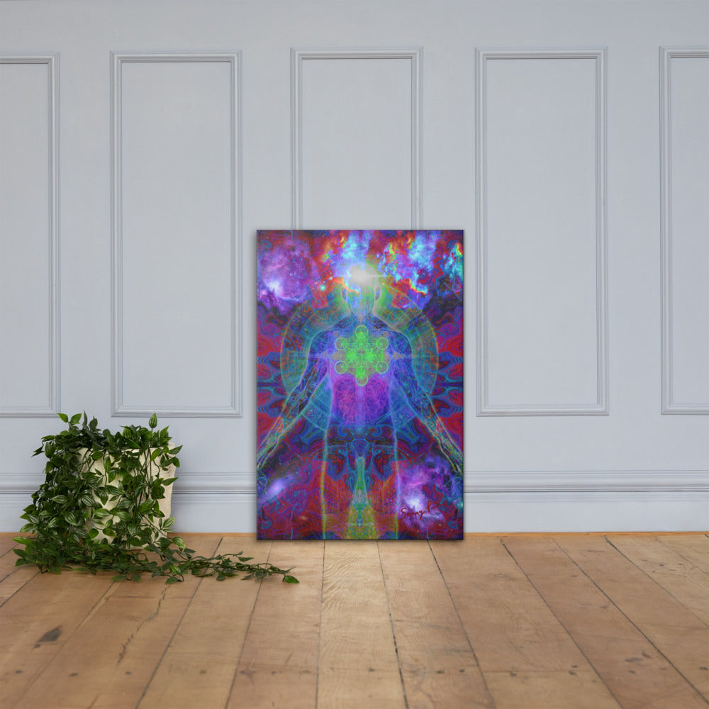 Metatron unframed canvas