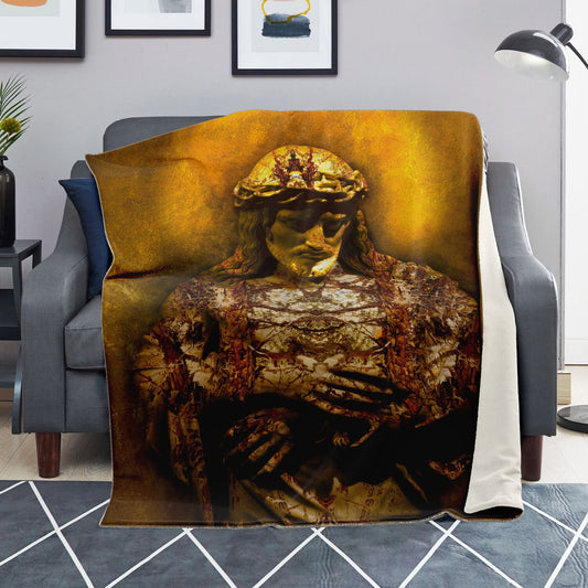 Gilded Jesus Blanket