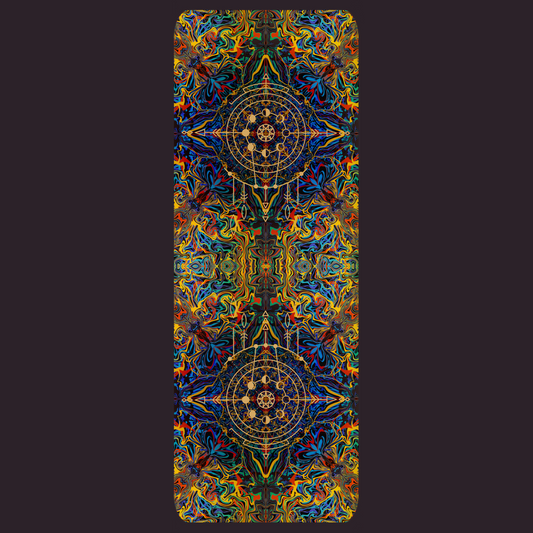 Moon Phases Tribal Yoga Mats
