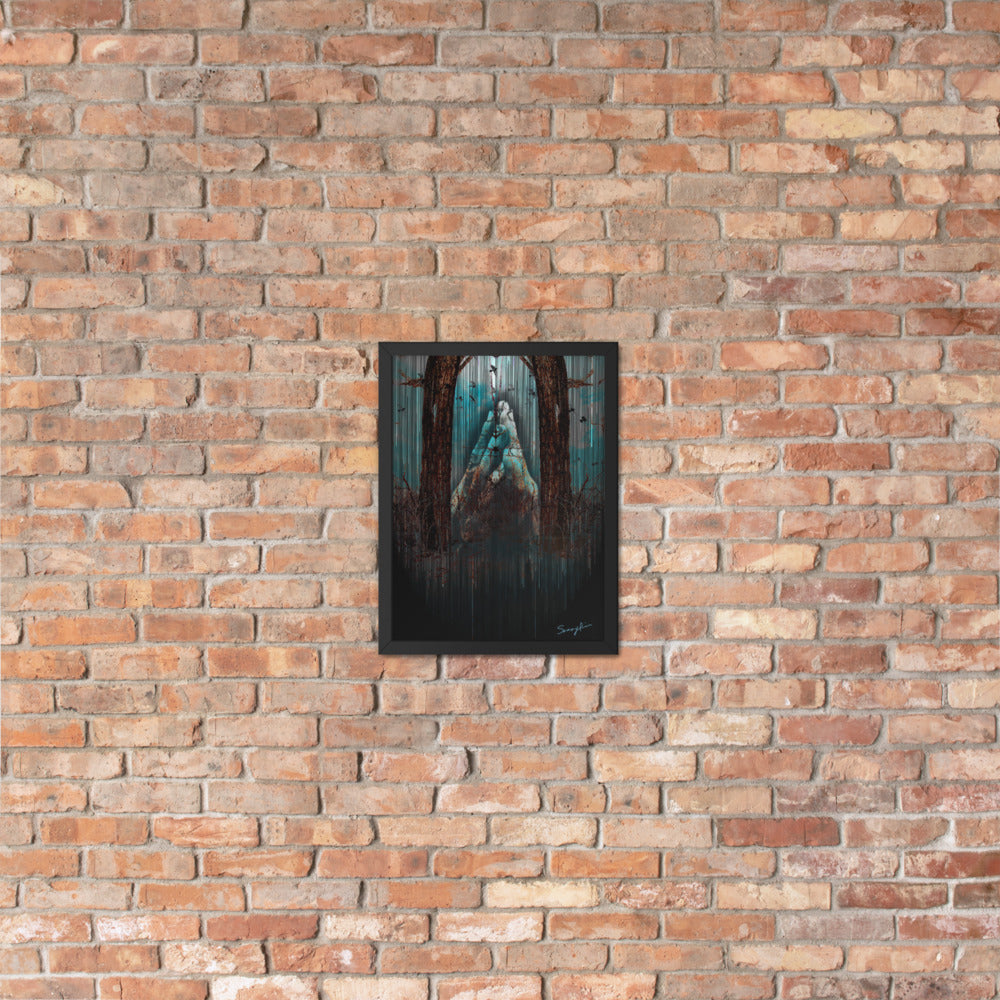 Spirit Portal framed photo paper poster