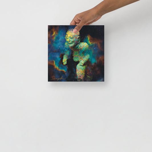 Cosmic Traveler photo paper poster