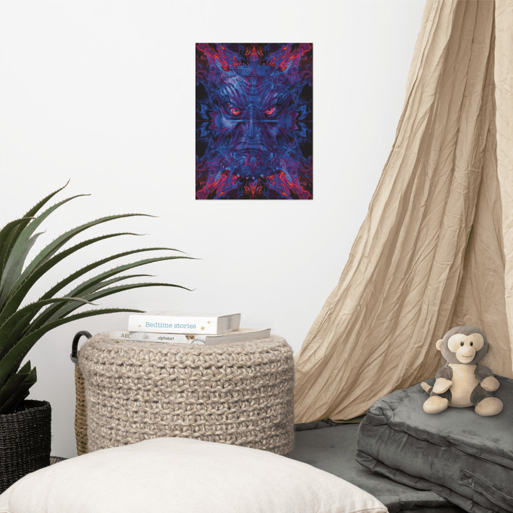 Cosmic Portal Guardian Poster