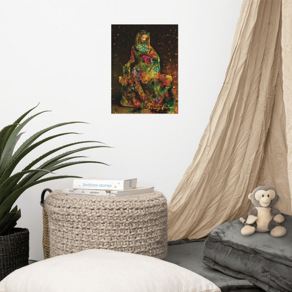 Cosmic Goddess Poster