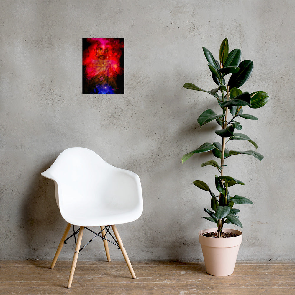 Cosmic Priestess photo paper poster
