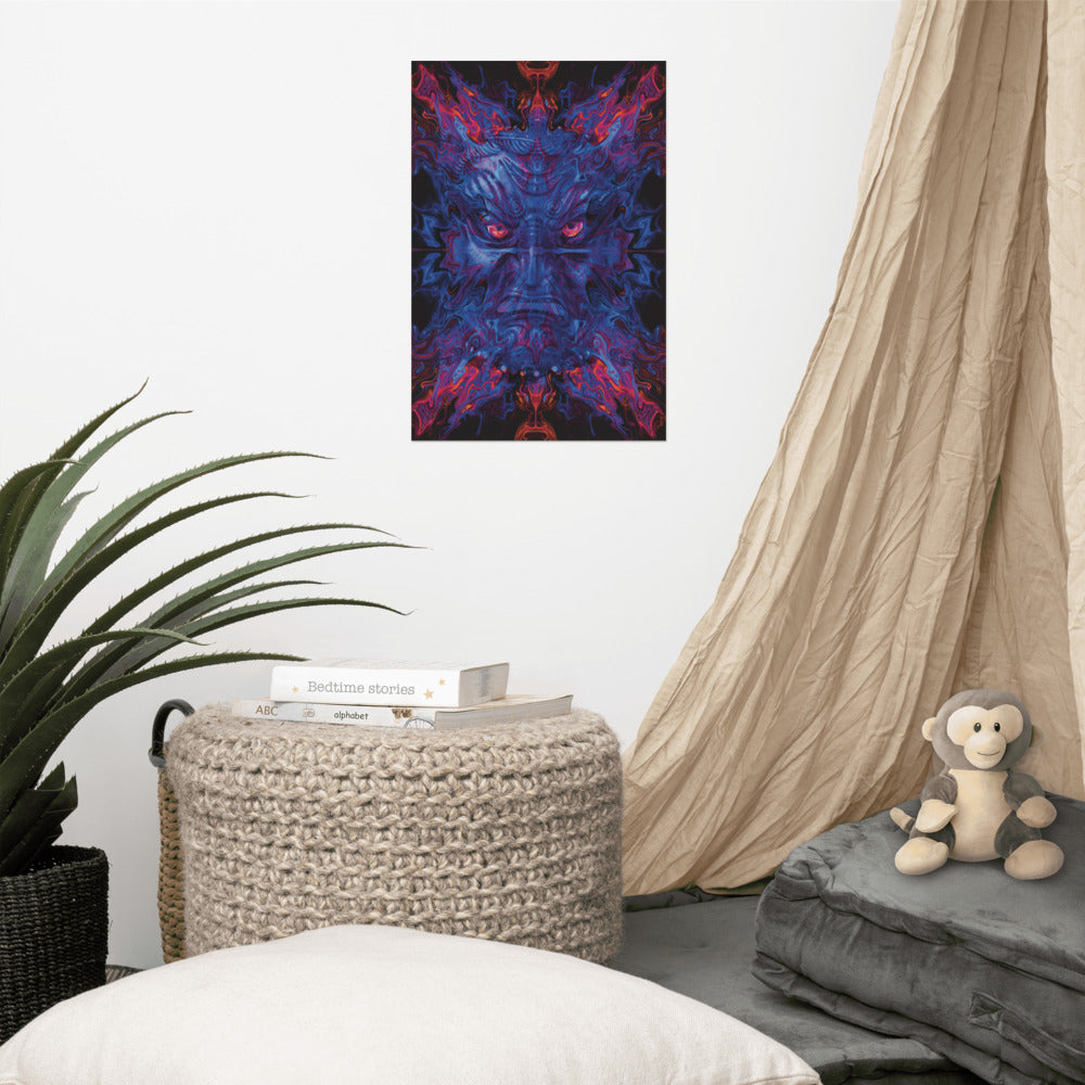 Cosmic Portal Guardian Poster