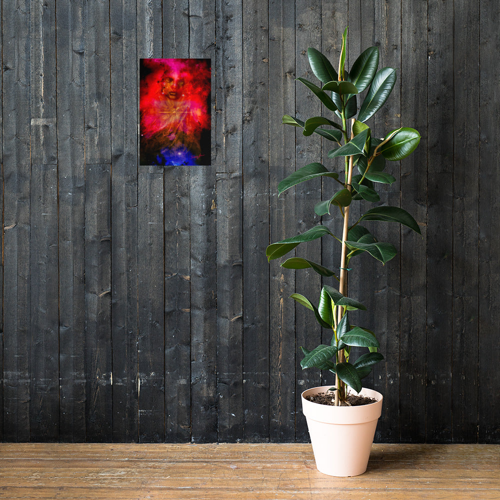 Cosmic Priestess photo paper poster