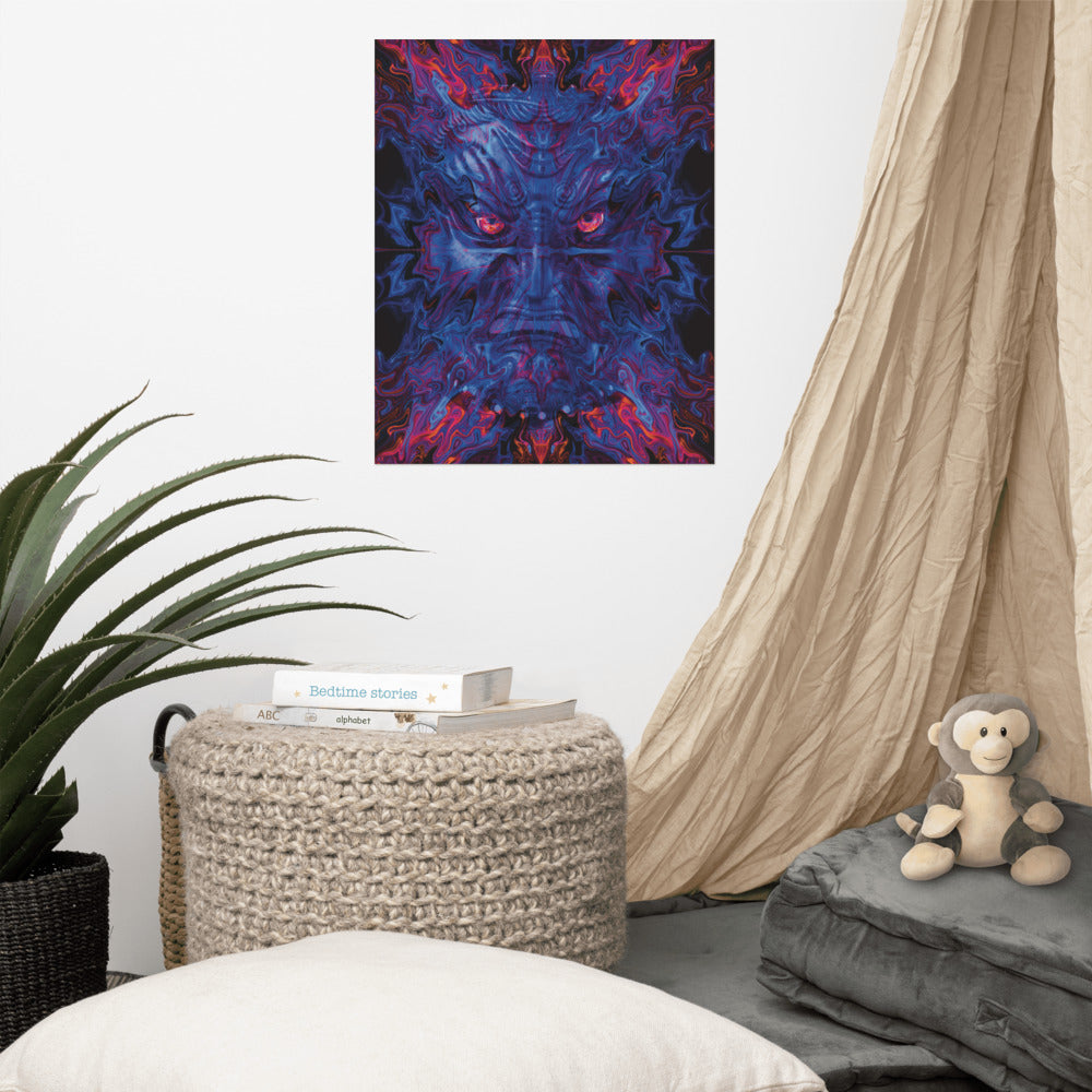 Cosmic Portal Guardian Poster
