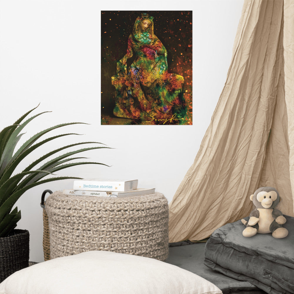 Cosmic Goddess Poster
