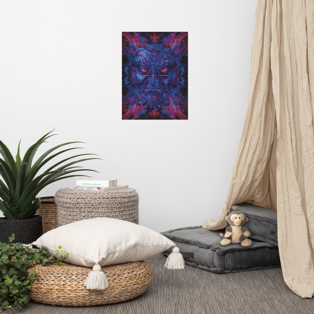 Cosmic Portal Guardian Poster