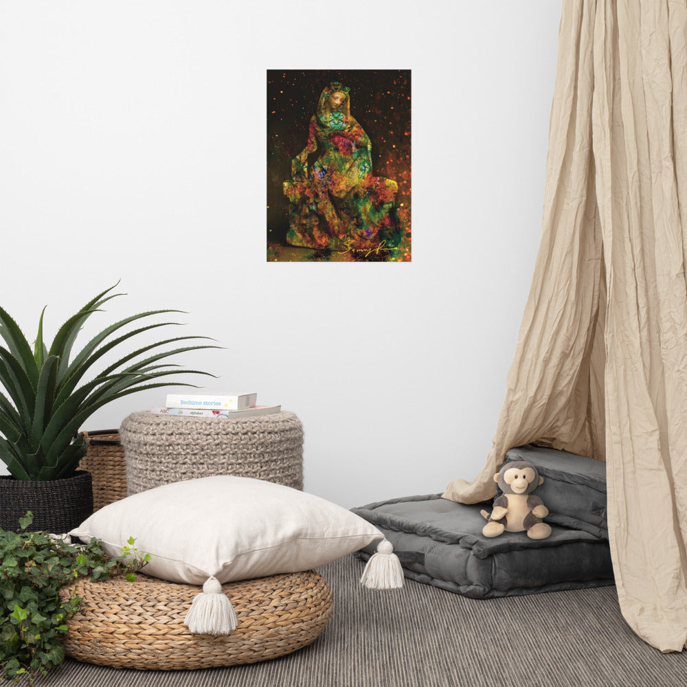 Cosmic Goddess Poster