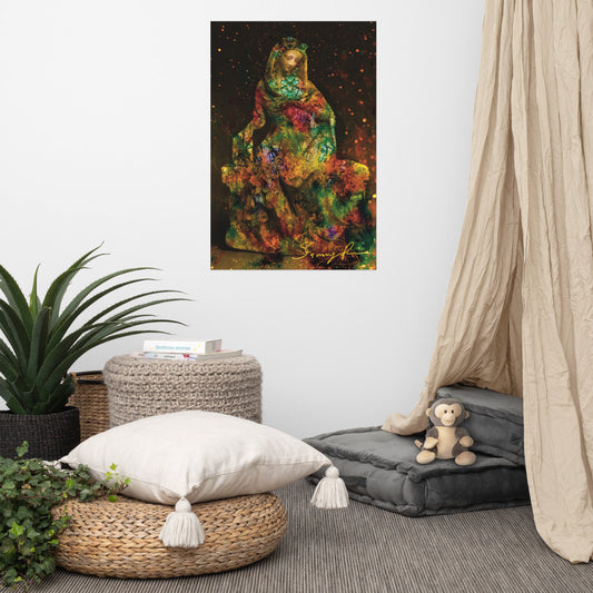 Cosmic Goddess Poster