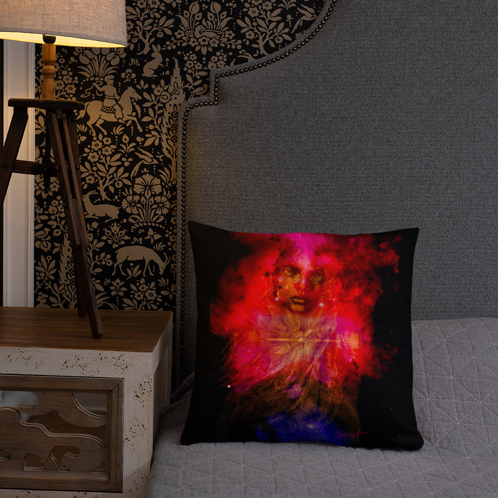 Cosmic Priestess basic pillow