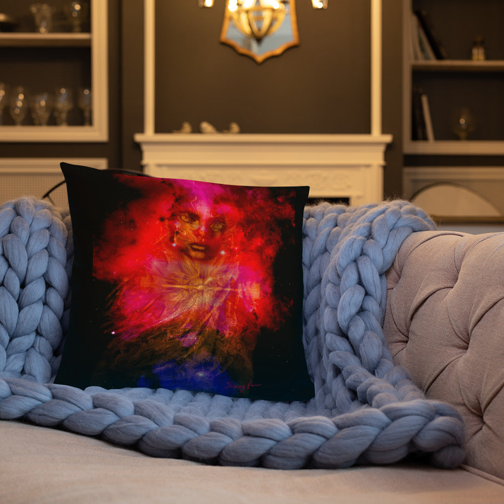 Cosmic Priestess basic pillow