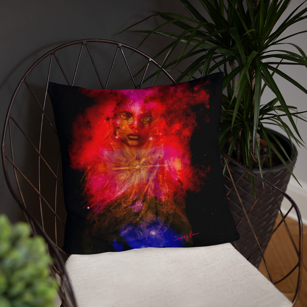 Cosmic Priestess basic pillow