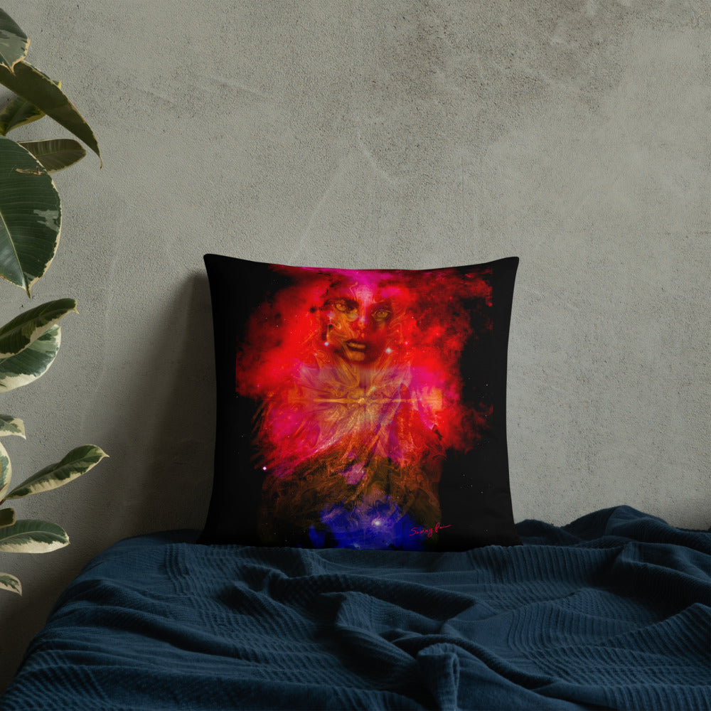 Cosmic Priestess basic pillow