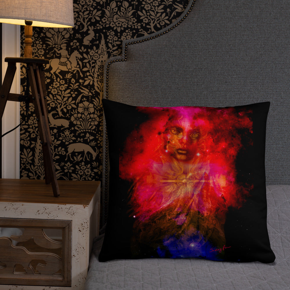 Cosmic Priestess basic pillow