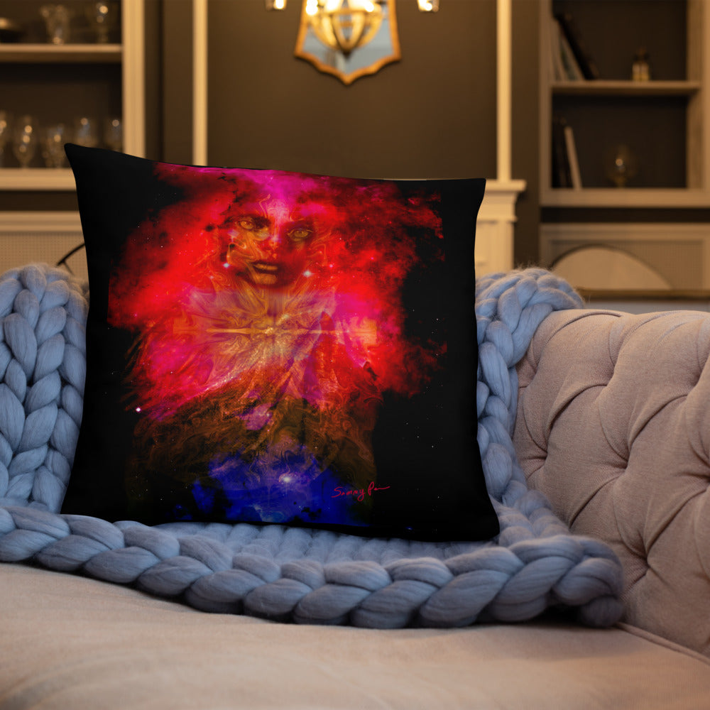 Cosmic Priestess basic pillow