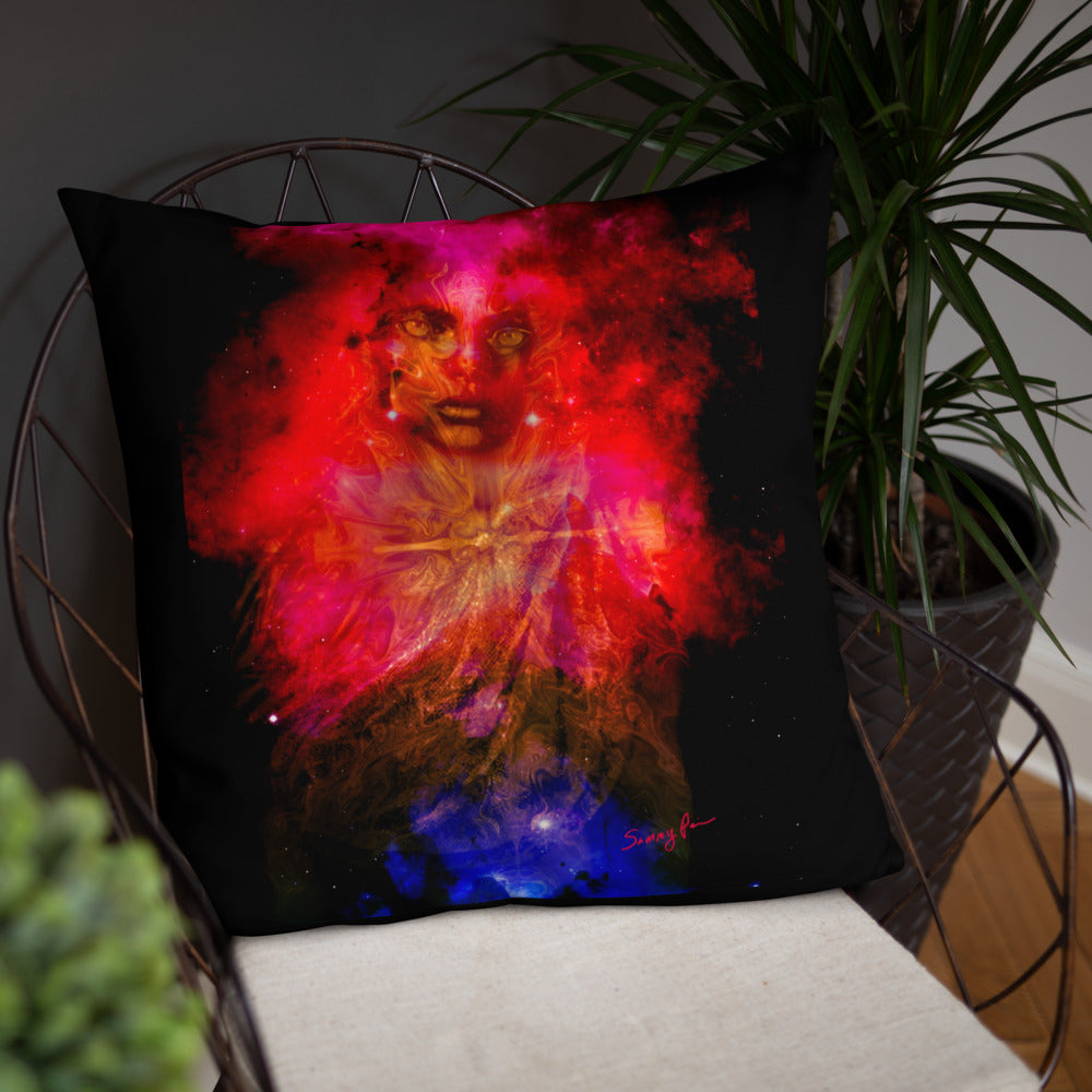 Cosmic Priestess basic pillow