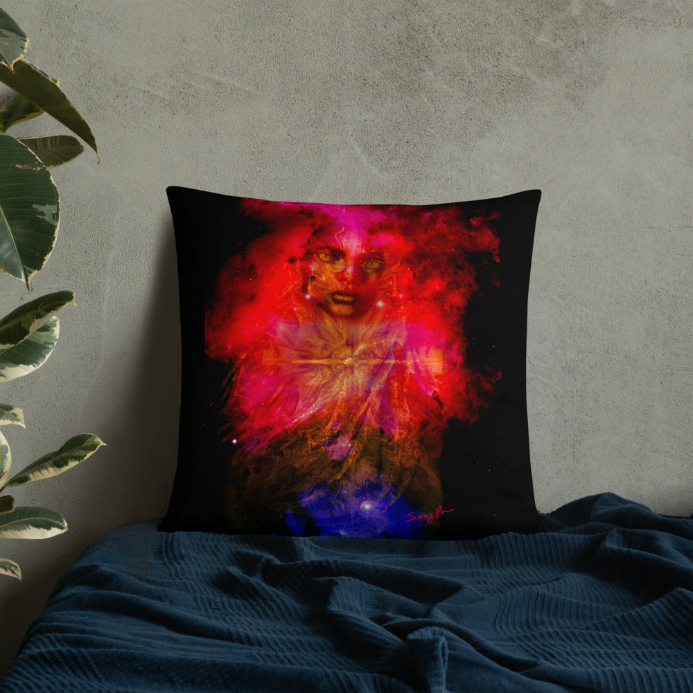 Cosmic Priestess basic pillow