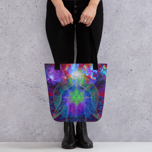 Metatron Man tote bag