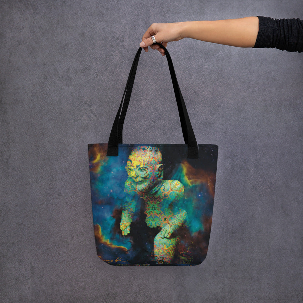 Cosmic Traveler tote bag