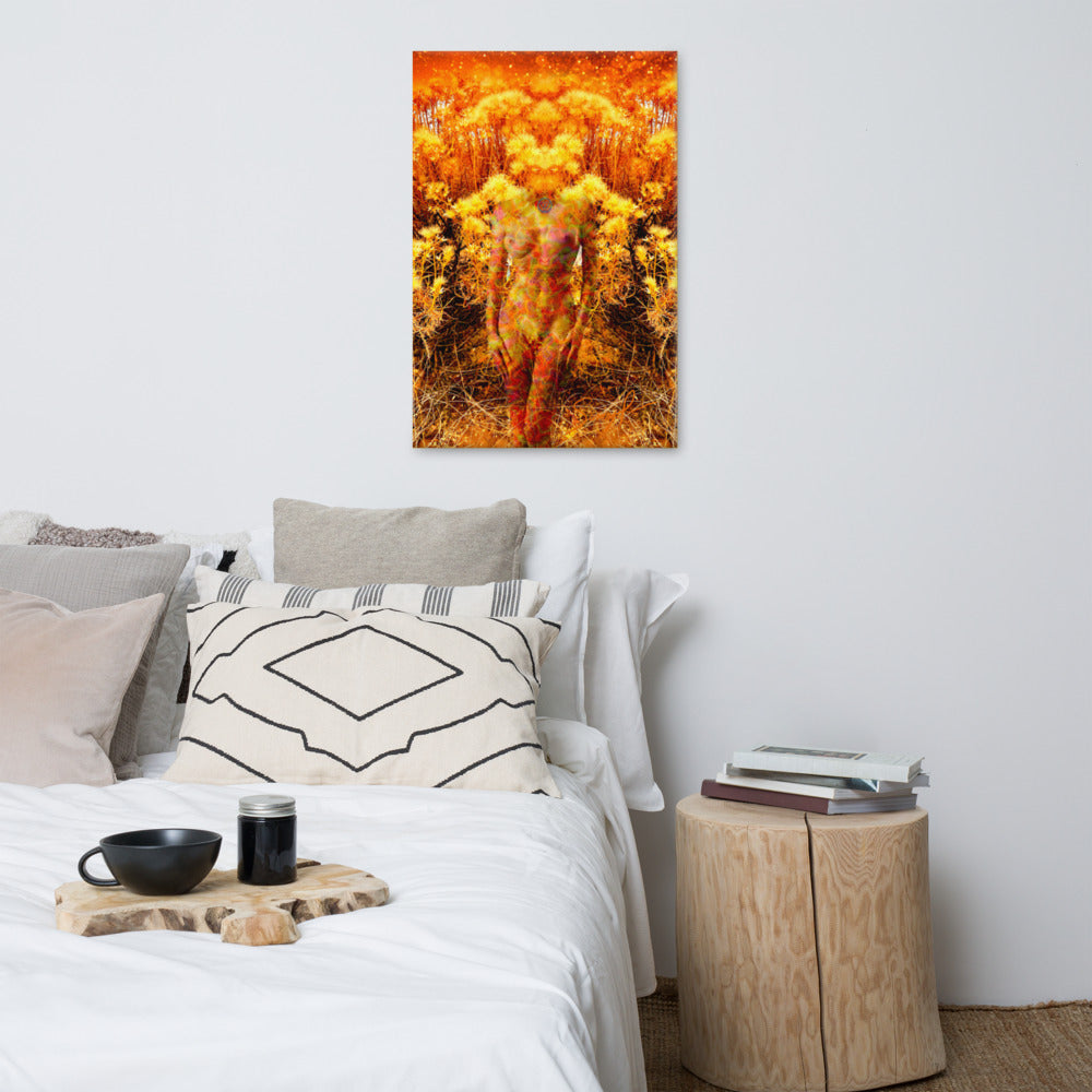 Valley Goddess Unframed Canvas