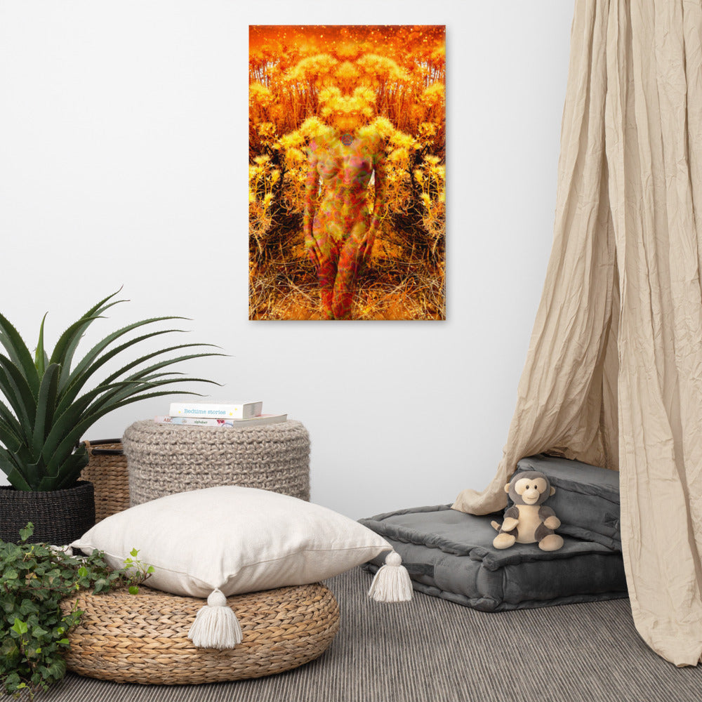 Valley Goddess Unframed Canvas