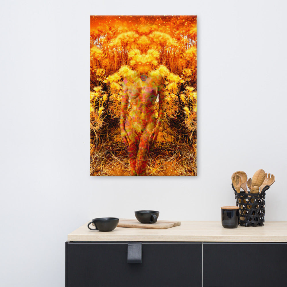 Valley Goddess Unframed Canvas