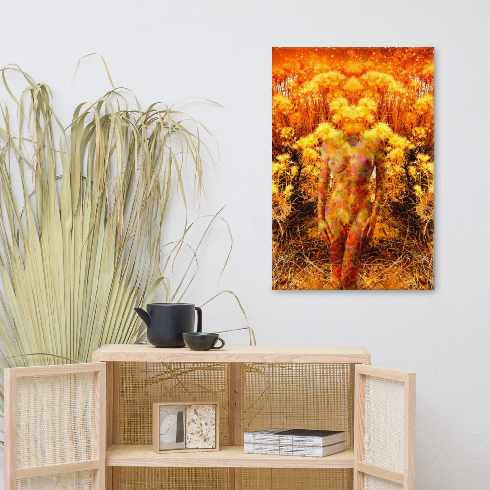 Valley Goddess Unframed Canvas