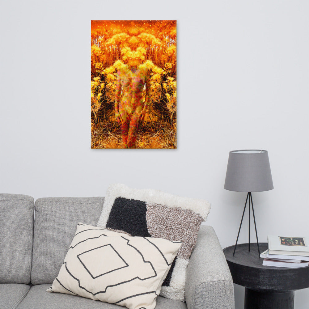 Valley Goddess Unframed Canvas