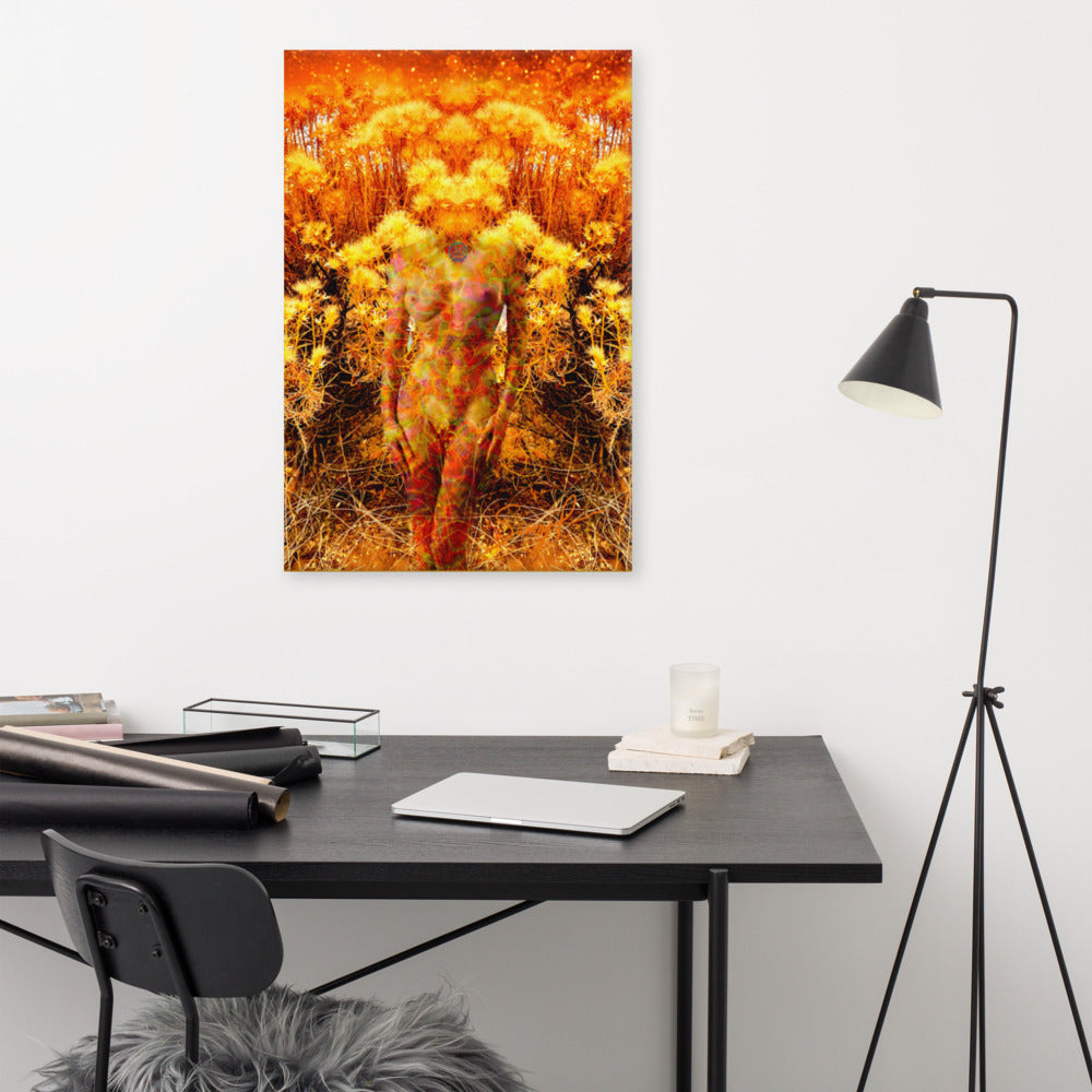 Valley Goddess Unframed Canvas