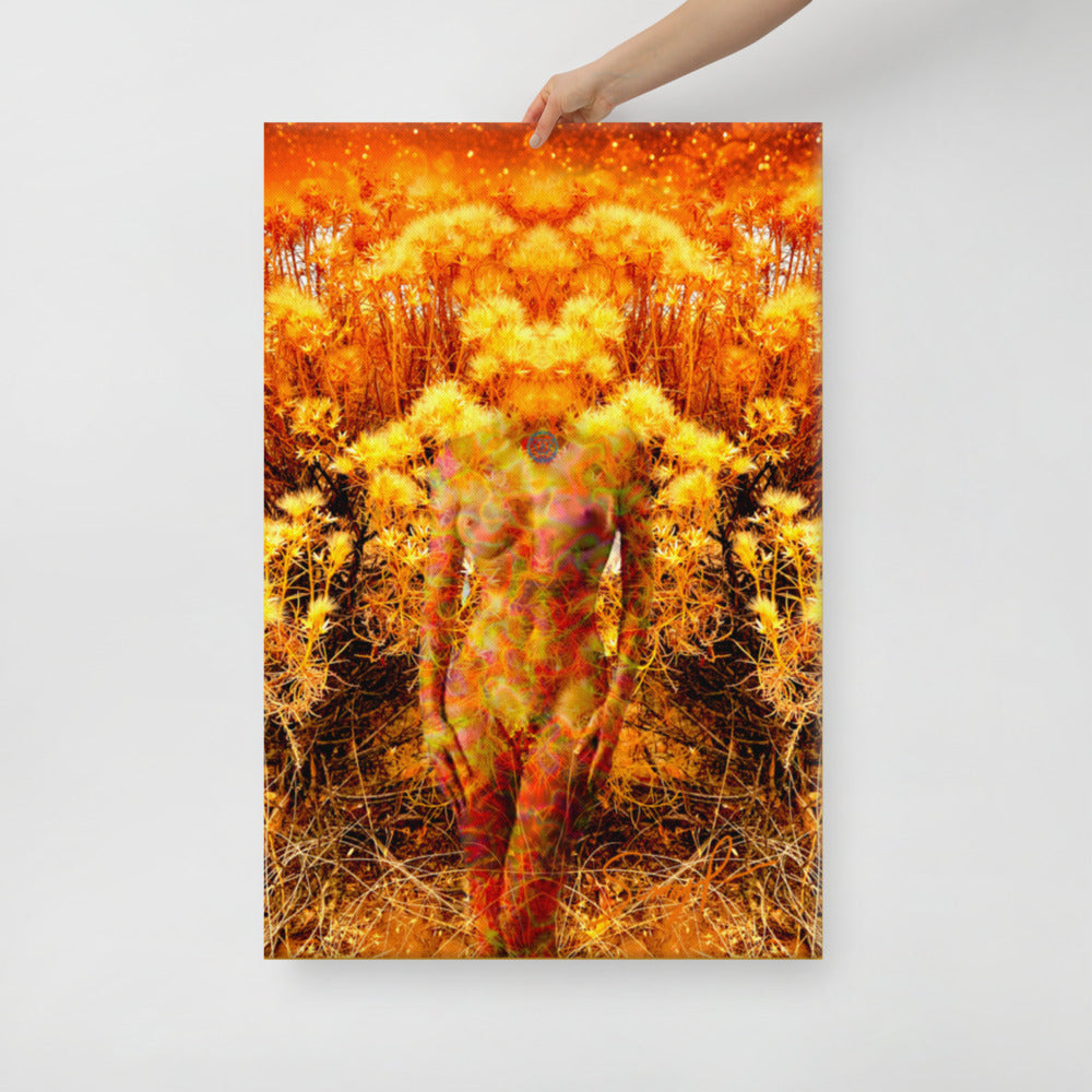 Valley Goddess Unframed Canvas