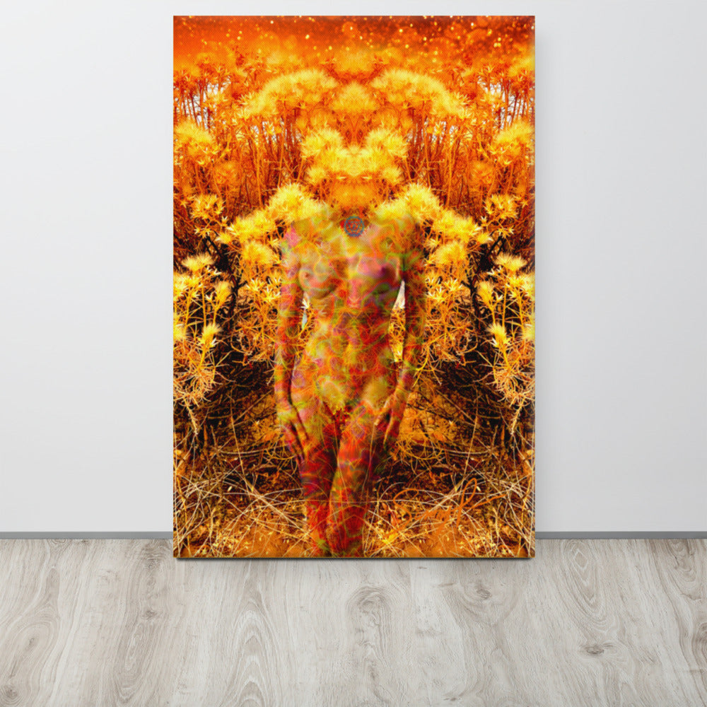 Valley Goddess Unframed Canvas