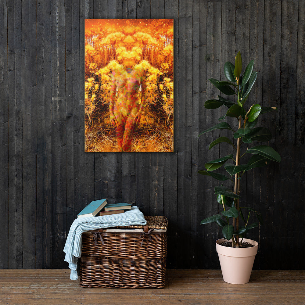 Valley Goddess Unframed Canvas