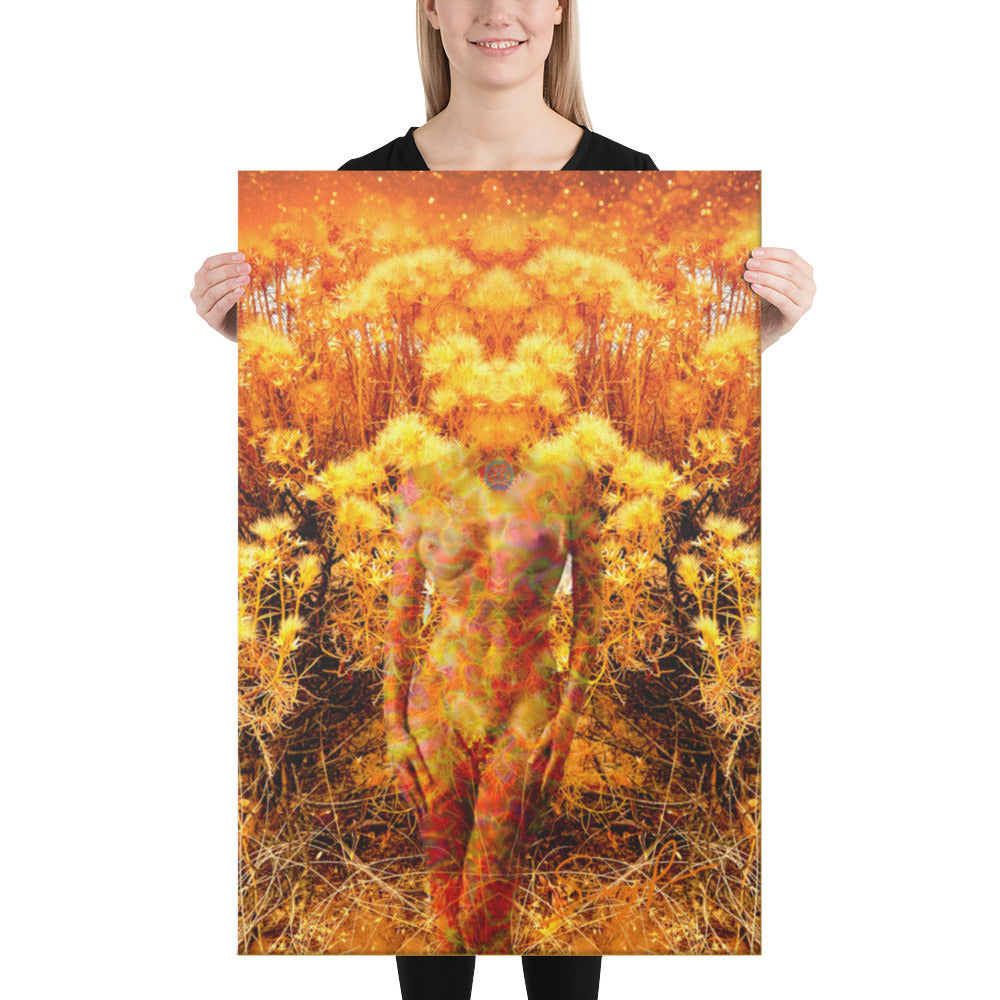 Valley Goddess Unframed Canvas