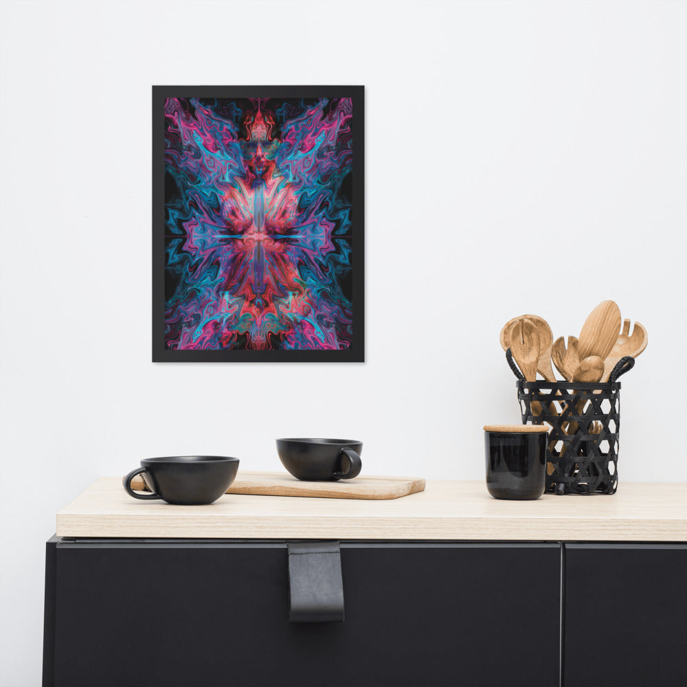 Fire Goddess framed photo paper poster