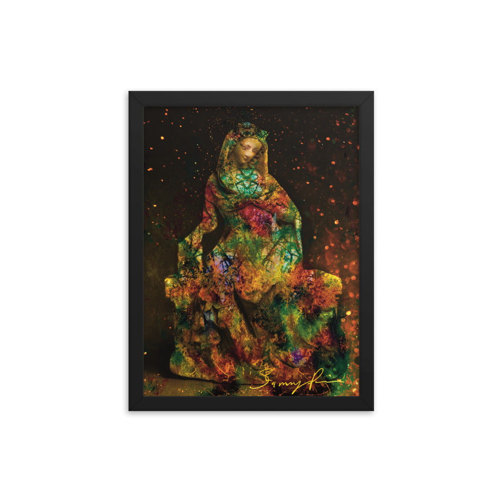 Cosmic Goddess Framed Poster