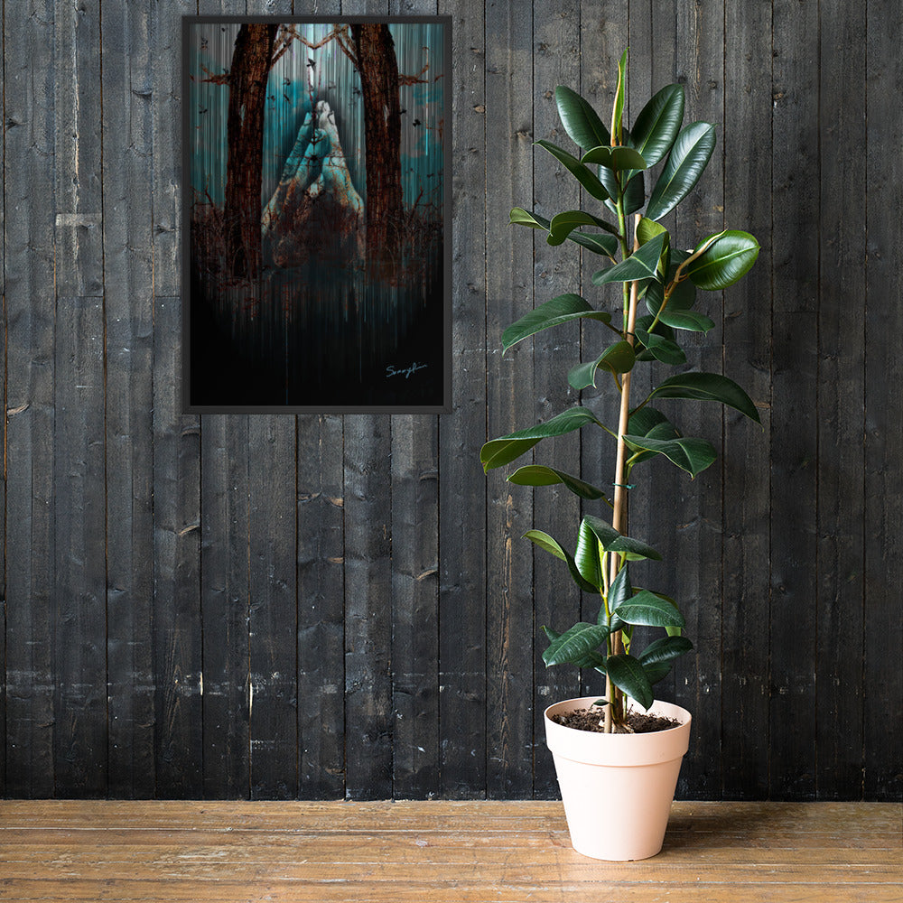 Spirit Portal framed photo paper poster