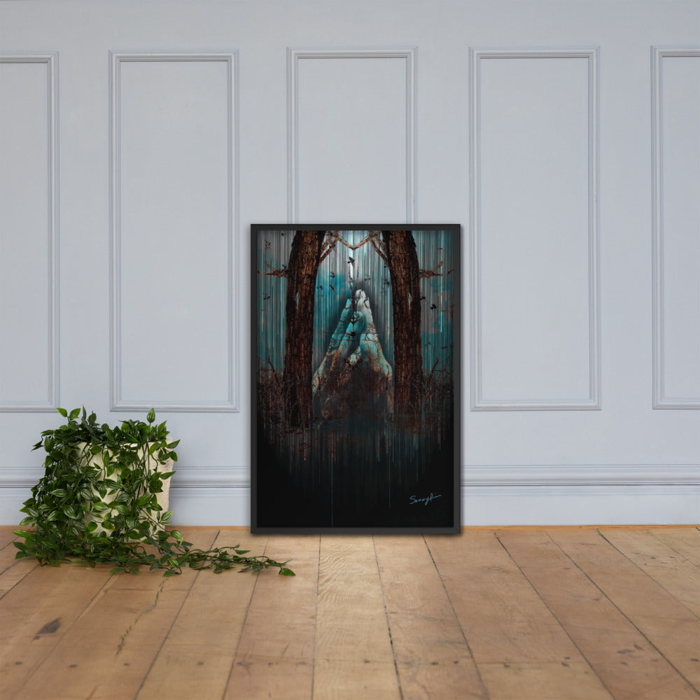 Spirit Portal framed photo paper poster