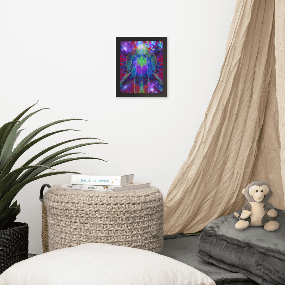 Metatron framed photo paper poster