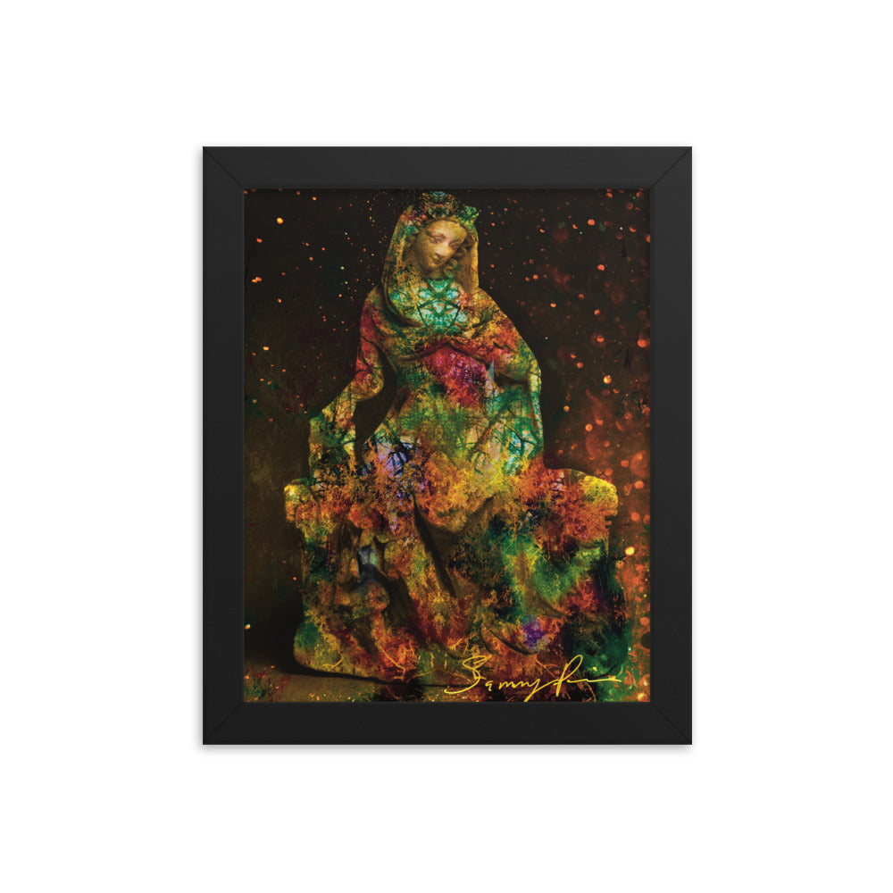 Cosmic Goddess Framed Poster