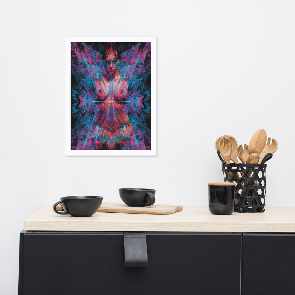 Fire Goddess framed photo paper poster